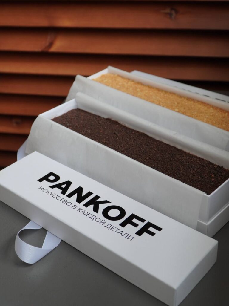 Премиальные торты PANKOFF в фирменных боксах